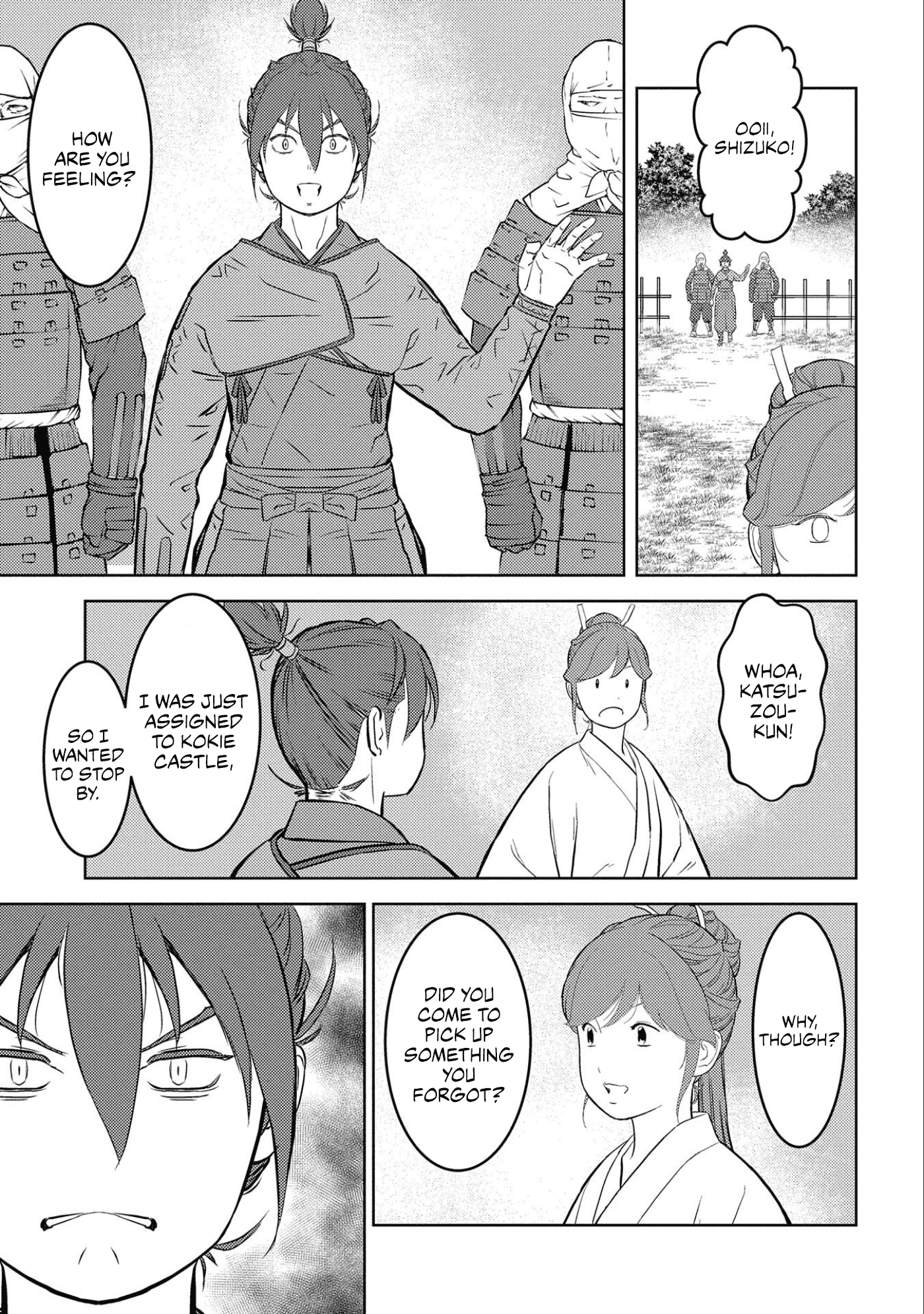 Sengoku Komachi Kuroutan: Noukou Giga Chapter 53 28